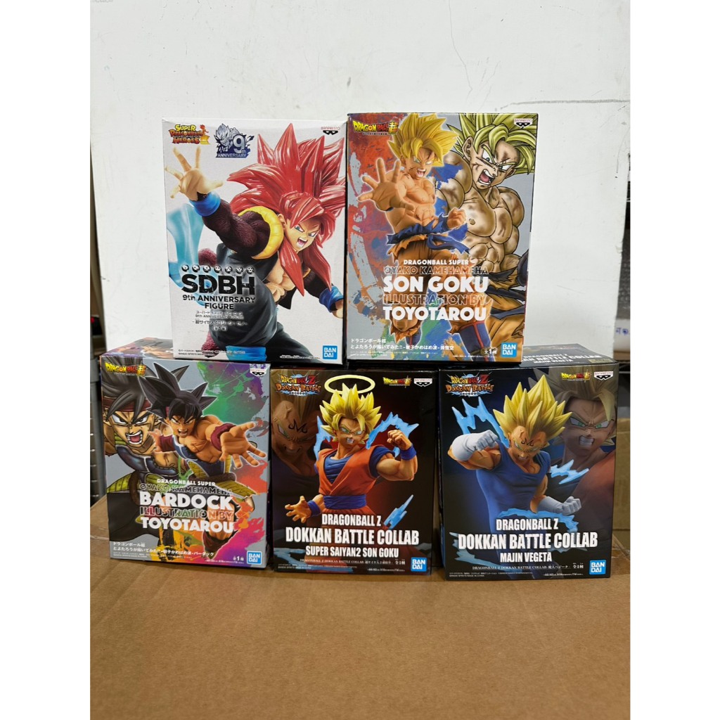 ⭐️日版景品⭐️ 全新 七龍珠 金證 孫悟空 悟吉塔 紅髮悟空 親子歸派氣功 巴達克 貝吉塔 超級賽亞人 公仔 _03