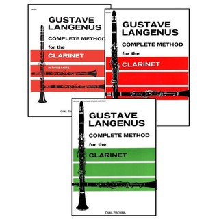【599免運費】Langenus : Complete Method For Clarinet單簧管完全教程 1~3