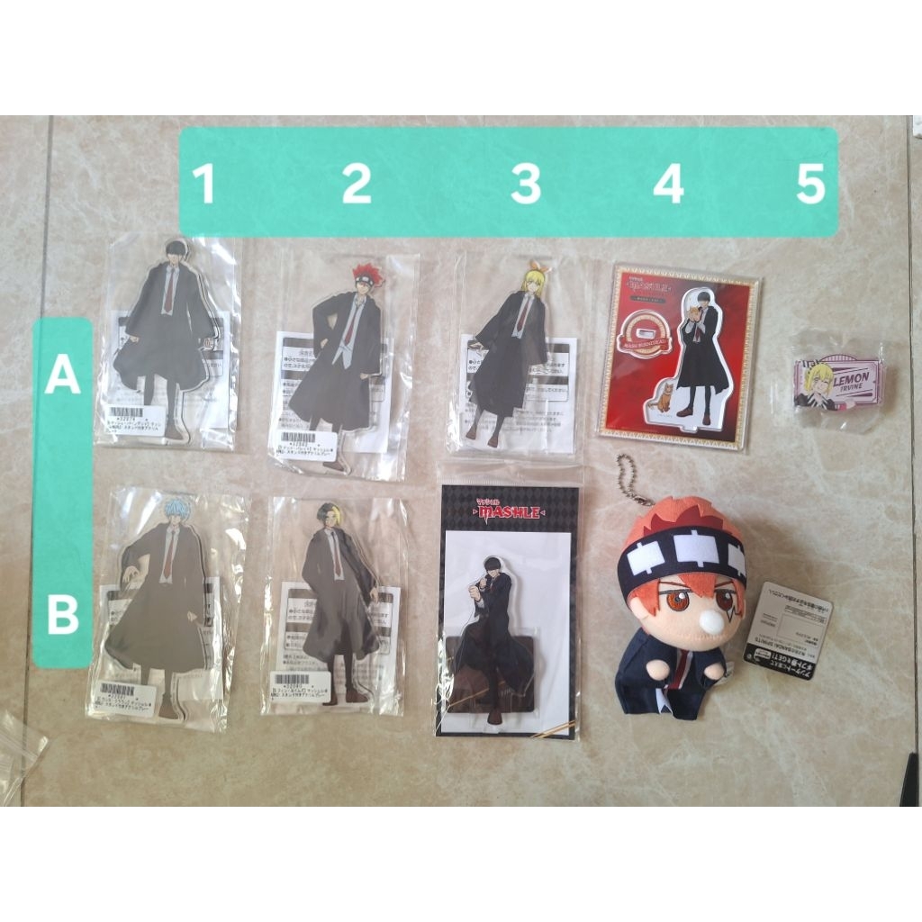 日版 肌肉魔法使 娃娃 玩偶 壓克力立牌 馬修 雷蒙 徽章 名牌 芬恩 蘭斯 多特