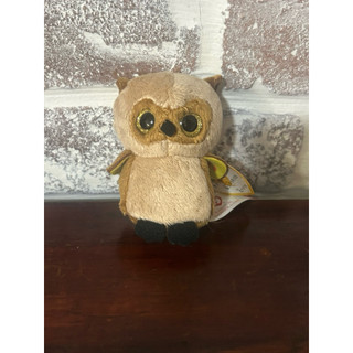 TY Teeny Beanie Boos Sammy 貓頭鷹絨毛娃娃｜2021 TY 大眼系列｜原吊牌收藏