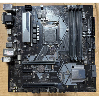 華碩主機板H370M-PLUS支援Intel® Core 8、9代1151位CPU 二手良品、約八成新