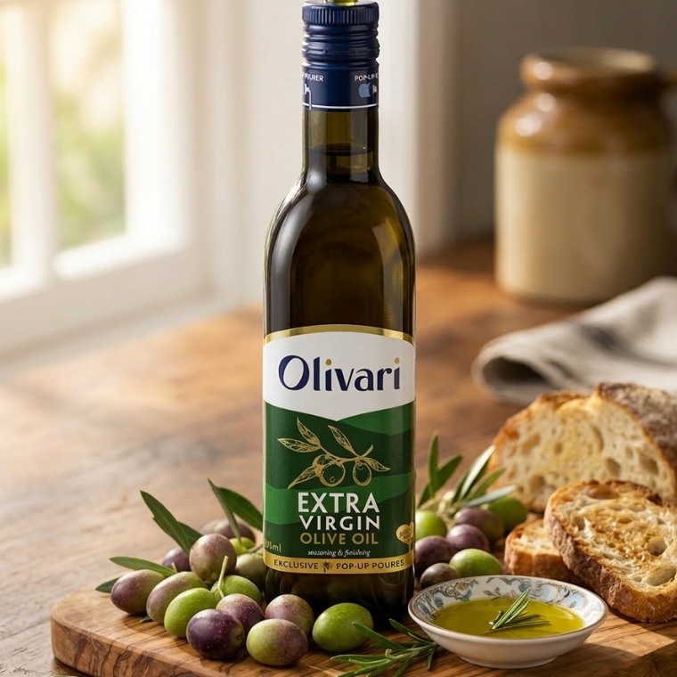 OLIVARI 初榨橄欖油 500毫升 橄欖油 另售 奧莉塔 橄欖油 玄米油 葵花油