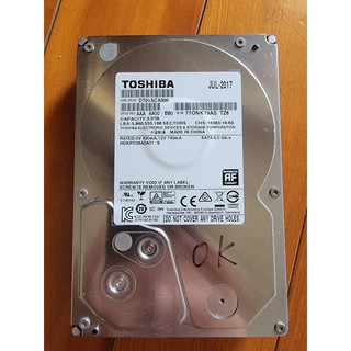 已售出超新 超低時數 TOSHIBA東芝 DT01ACA300 3T 3TB/7200轉/64MB/ 3.5吋 硬碟 H