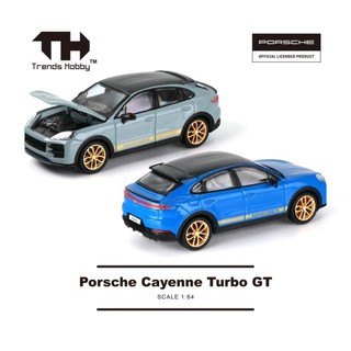 TH 1:64 Porsche Cayenne Turbo GT 模型車 保時捷凱燕三代 9YA SUV COUPE