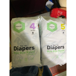 Parasol Clear Dry 新科技水凝尿布 輕巧包 黏貼型L/XL 水凝尿布 尿布 過夜尿布