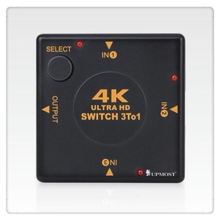 Uptech登昌恆 HDMI 4k2K影音切換器(3入1出)