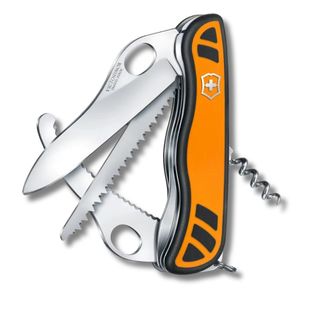 【瑞士 VICTORINOX】Hunter XT Grip 大型摺疊刀6用 0.8341.MC9