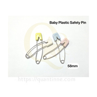 Safety nappy pin(100pcs)Locked nappy pin baby diaper pins