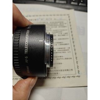 二手~~Nikon AF-S TC-17E II 增距鏡 (1.7x) ｜功能良好