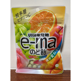 味覺糖 UHA e-ma袋裝 綜合水果 紫葡萄口味