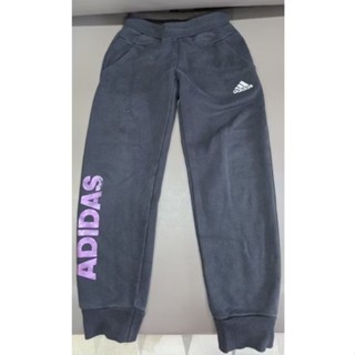 二手 adidas 女童刷毛長褲 128cm