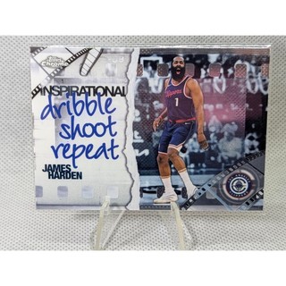 NBA 球員卡 TOPPS CHROME 2025-26 JAMES HARDEN INSPIRATIONAL 勵志文