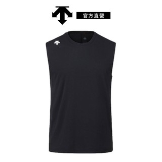 【DESCENTE 迪桑特】男士 吸濕快乾寬鬆無袖運動背心 現貨