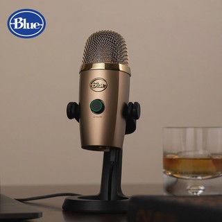 二手❤【Blue Yeti NANO】小雪怪 USB 麥克風 古巴金 錄音直播 Podcast 2512 9成新