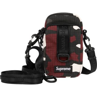 SUPREME SS26 SHOULDER BAG 抗撕裂尼龍 側背包 (紅色迷彩) 化學原宿