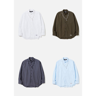 【AllenTAPS】NEIGHBORHOOD 24AW CROSS EMBROIDERY SHIRT LS