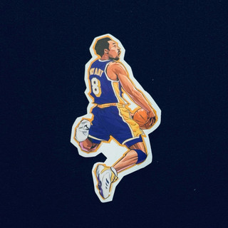 KOBE BRYANT NBA 貼紙 籃球 湖人 曼巴 球衣
