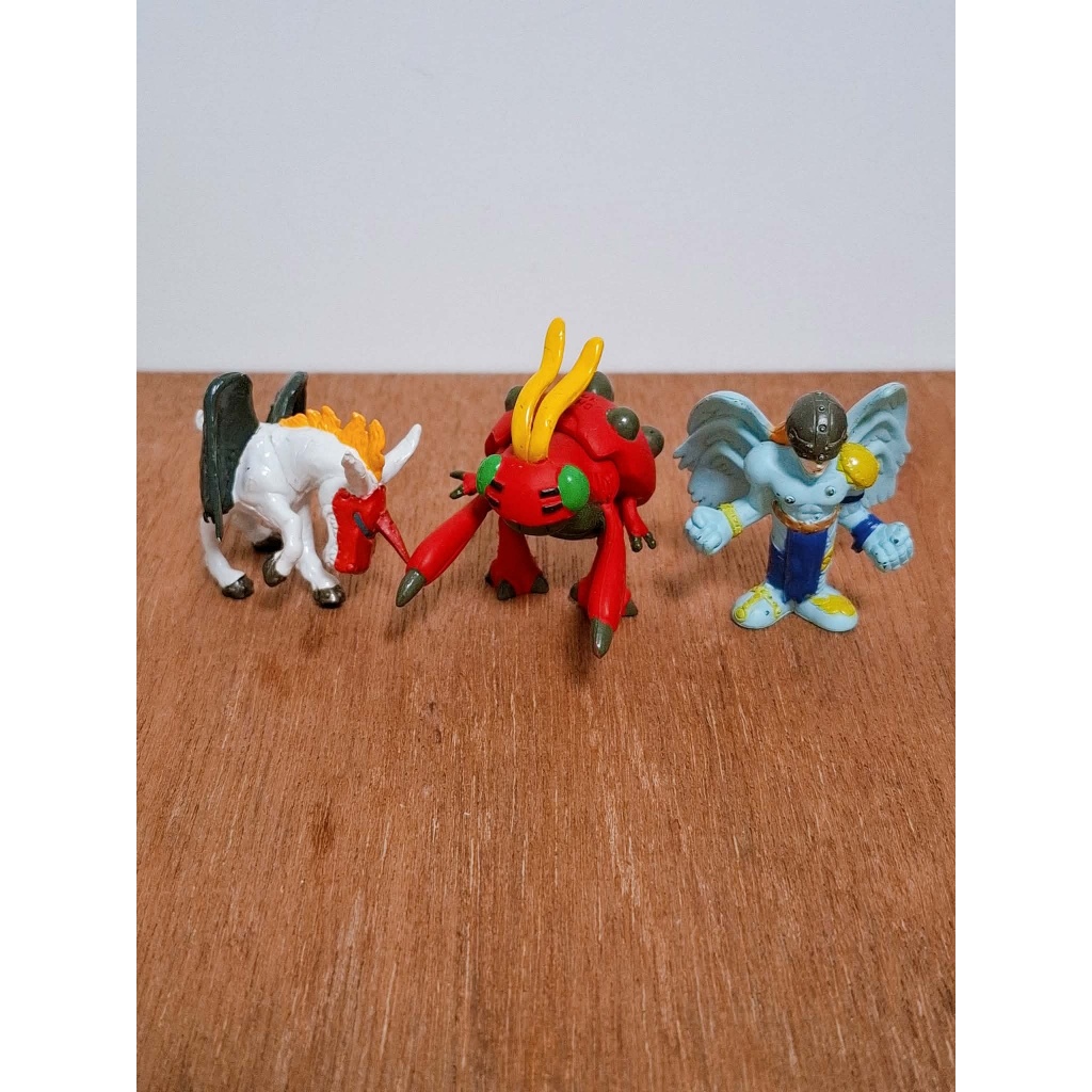 早期數碼寶貝 海魔獸 甲蟲獸 天使獸 獨角馬獸 公仔 絕版 二手