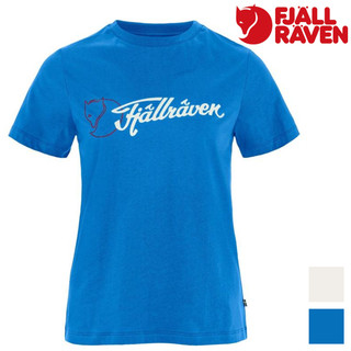 Fjallraven 北極狐 Archive Logo 女款 有機棉T恤 14600269【夏季一加一】
