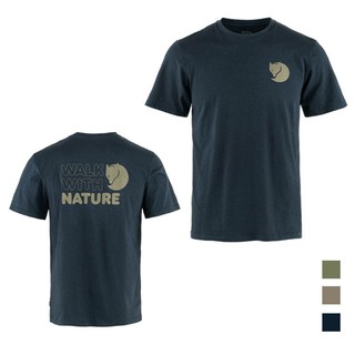 【Fjallraven 北極狐】Walk With Nature T Shirt 男短袖T恤 多色 12600216