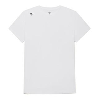 【DESCENTE】迪桑特 UNI TOUGH Essential 男裝 短袖 上衣 -SR123UTS11-WHT0