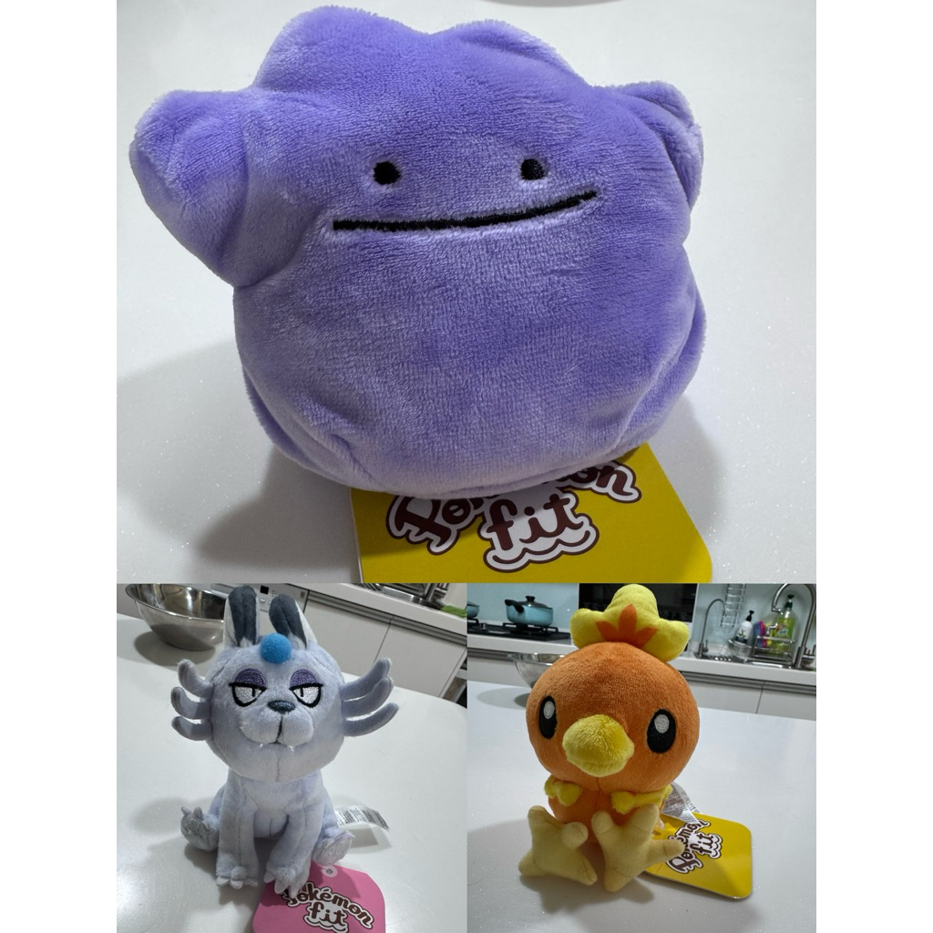 降價出清❤️‍🔥日本寶可夢中心Pokémon fit 百變怪 火稚雞 阿羅拉貓老大