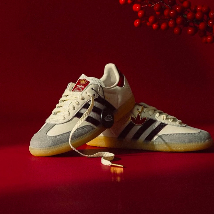 🇯🇵 adidas originals Samba CNY 蛇年限定 德訓 板鞋 休閒鞋 紅色新年 男女同款
