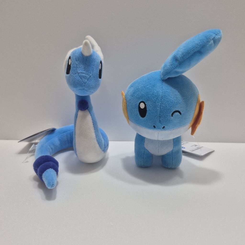全新 日本景品 寶可夢 精靈寶可夢 水躍魚／哈克龍  絨毛娃娃