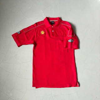 義大利超跑 90s Ferrari Magneti Marelli Shirt 法拉利 Polo衫 vintage古著