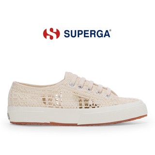 SUPERGA 女鞋 休閒鞋 2750 CROCHET系列 鉤織 米色 S31614W-A0N