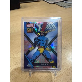 『KD CARD』topps chrome marvel 50yeare cyclops 獨眼龍
