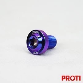 PROTI YAMAHA後視鏡塞螺絲 M10L15-U18 鈦螺絲 飛碟頭 鈦合金螺絲