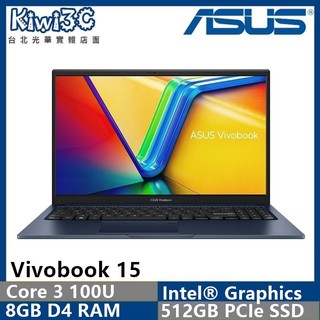 ASUS X1504VA-0611B100U Core 3 100U/8GB/512GB/15.6