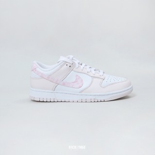 NIKE W DUNK LOW Paisley 白粉 櫻花粉 腰果花 變形蟲 低筒 休閒鞋 女鞋【FD1449-100】