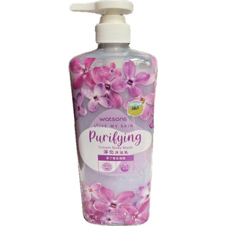 屈臣氏淨化沐浴乳1000ml（紫丁香及海藻/蘭花亮白）(26)