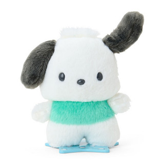 妮可日貨 日本 SANRIO 三麗鷗 帕恰狗 POCHACCO 磁吸站立玩偶 附底座 拍照用玩偶 毛絨玩偶 娃娃擺設