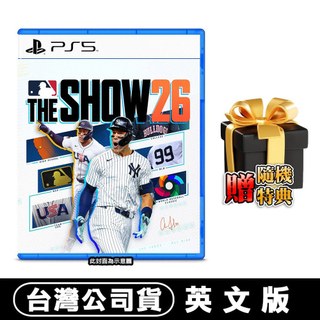 PS5 MLB 美國職棒大聯盟 The Show 26 [現貨]台灣公司貨 英文版 無中文 棒球 WBC