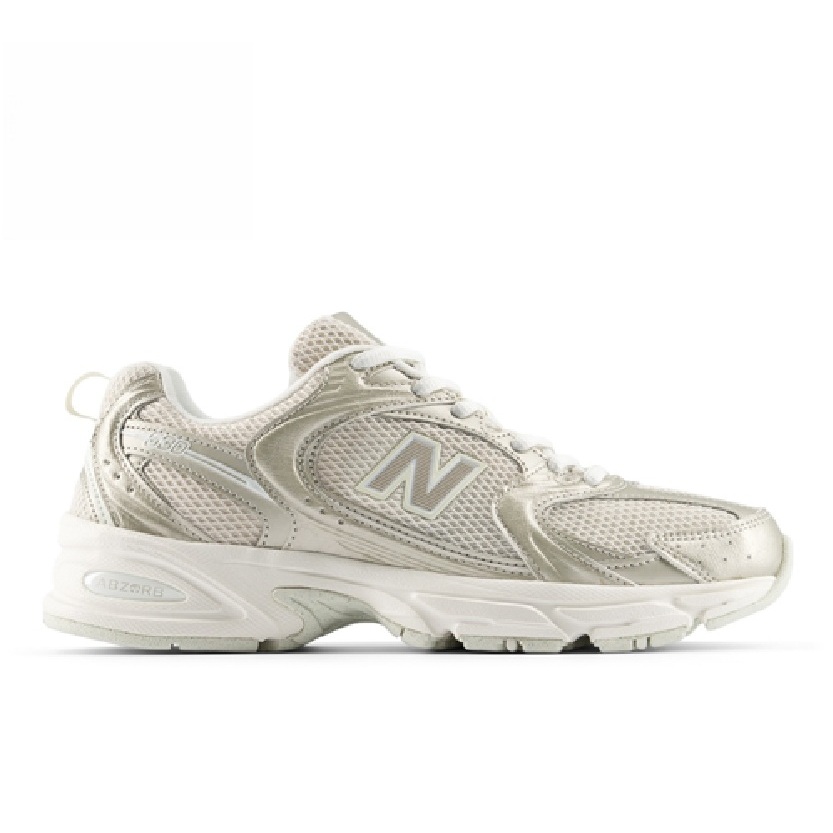 【NEW BALANCE】530系列 休閒鞋 中性碼 女 運動 復古 網布 米金 U5301Z0