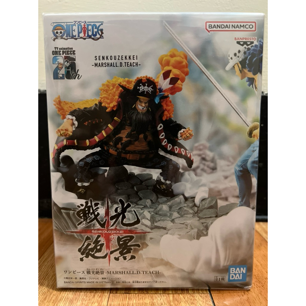 日版 金證 海賊王 航海王 戰光絕景 黑鬍子海賊團 四皇 馬歇爾·D·汀奇 黑鬍子 景品 模型 公仔 現貨