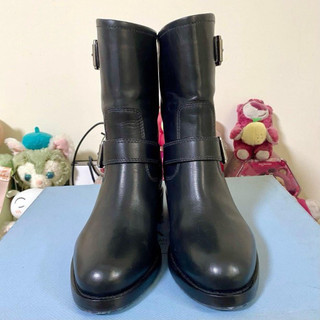 💰7500含運💰狀況好有配件❤️Prada黑色中筒靴（36號）（Prada黑色靴子/ Prada靴子/ Prada鞋子）