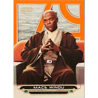 魅使·雲度 MACE WINDU 星際大戰 2018 Topps Star Wars galactic files