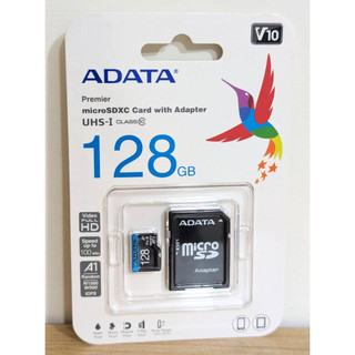 【全新未拆】ADATA 128G 記憶卡 SDXC V10 UHS-I CLASS 10 威剛 128GB SD卡