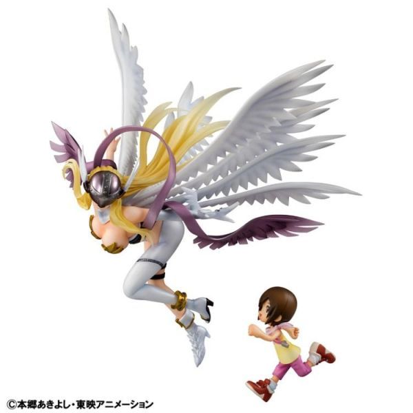 《預購2026/08》MEGAHOUSE G.E.M. 系列 數碼寶貝大冒險 天使獸＆八神光 PVC完成品