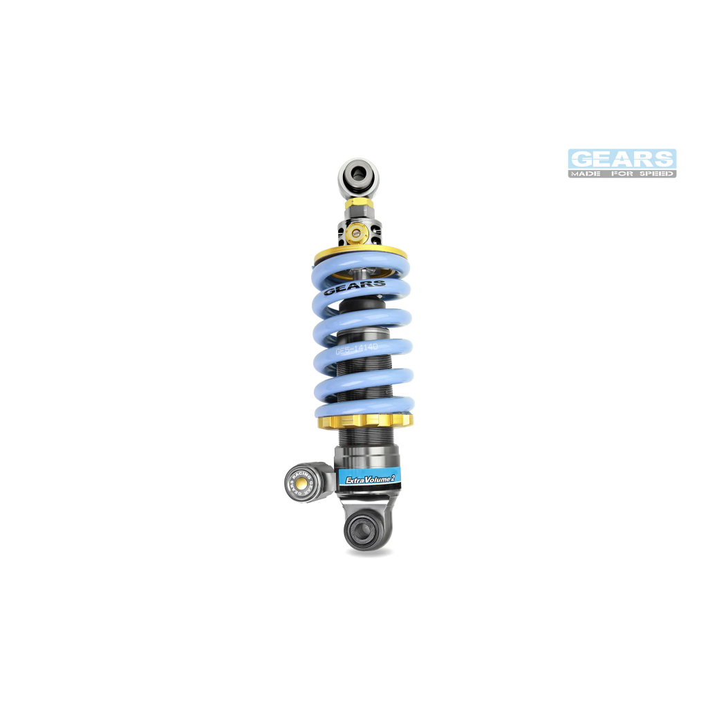 GEARS集亞FZX150避震器FZ-X彈簧150避震改裝FZX懸吊系統預載可調山葉後避震YAMAHA彈簧後避震器