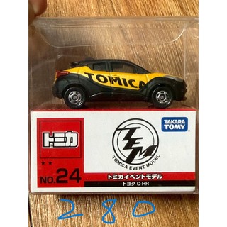 Tomica TEM No.24 Toyota C-HR (黑黃)