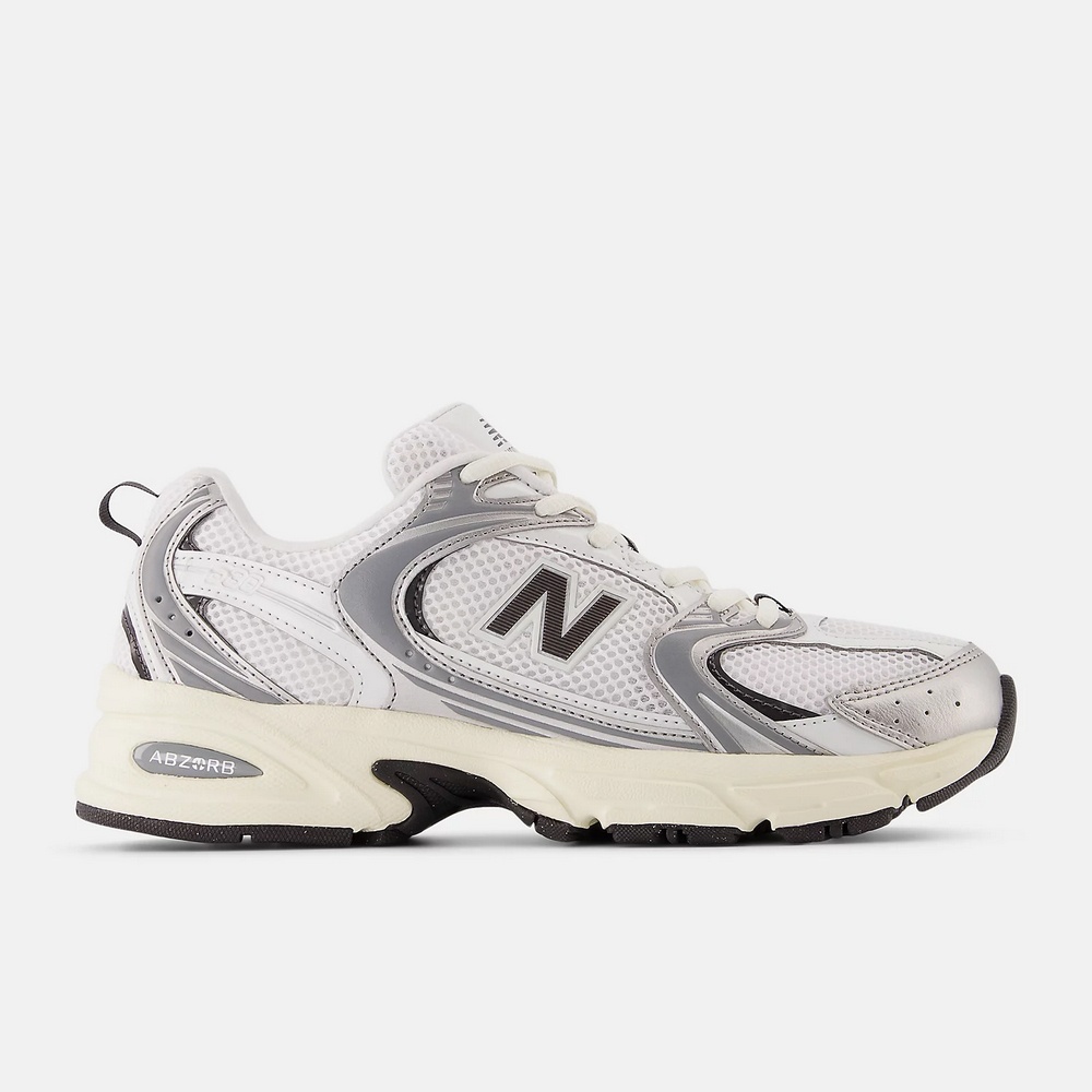 【NEW BALANCE】NB 530 復古鞋 休閒鞋 運動鞋 男 女 黑銀色 U530ESA