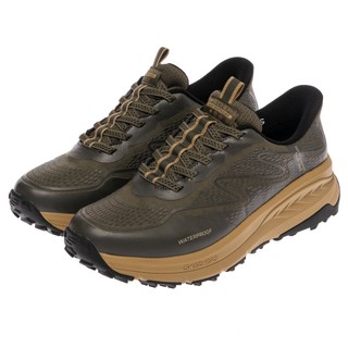 SKECHERS 男鞋 戶外越野系列 SWITCH BACK - WATERPROOF-237684OLV