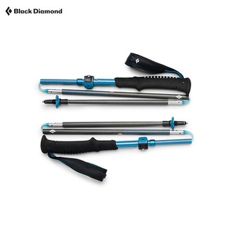 美國【Black Diamond】D CARBON FLZ POLES 碳纖維摺疊登山杖 / 單隻販售