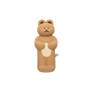韓國 Romane DONATDONAT Bear 矽膠筆袋 筆袋 donat熊 小熊筆袋 熊熊筆袋 鉛筆盒