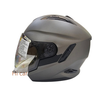 <Hi car> ZEUS 瑞獅 ZS-613B 613B 輕量化 內墨鏡 雙鏡片 3/4半罩式 安全帽 素色